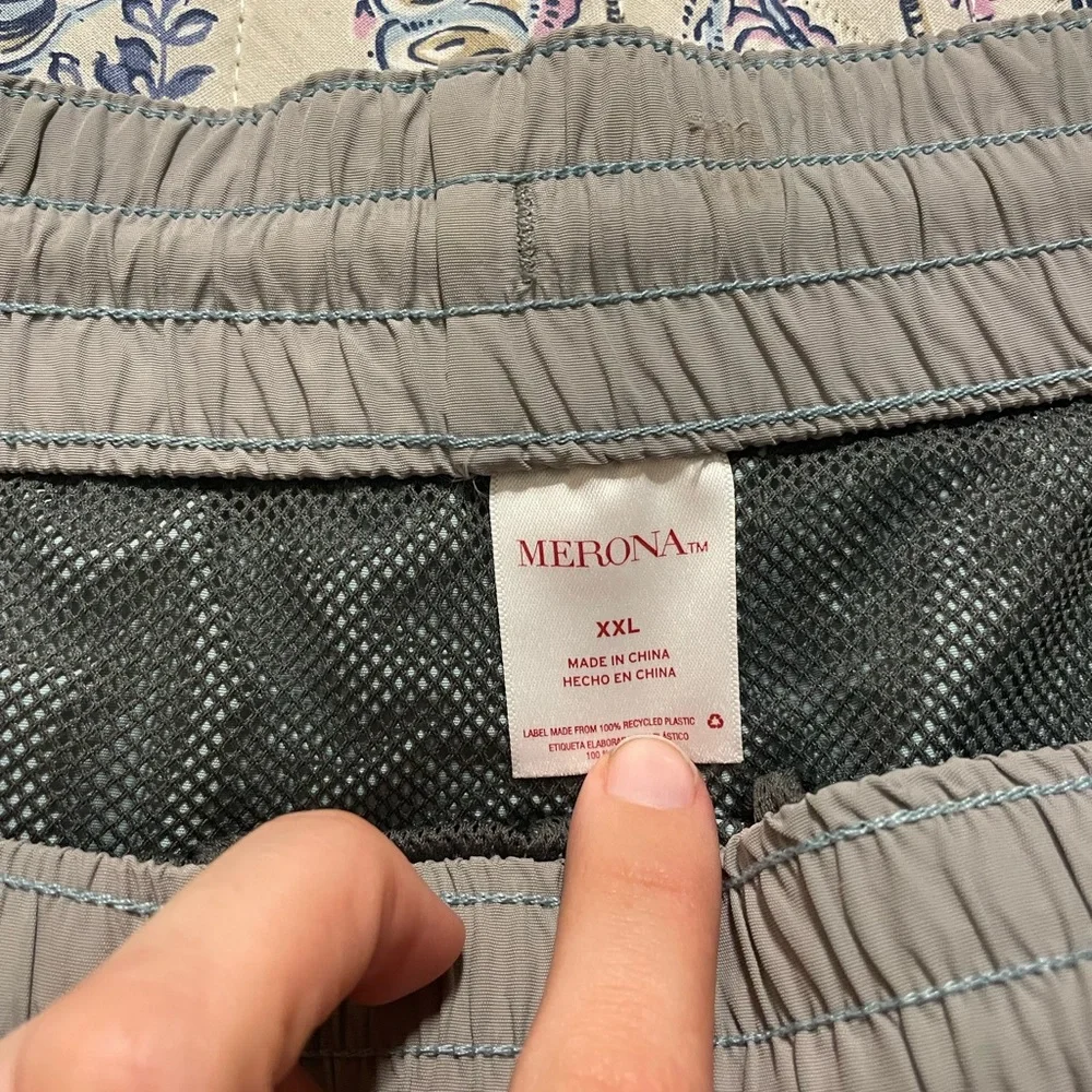 Merona Striped Men’s Swim Trunks